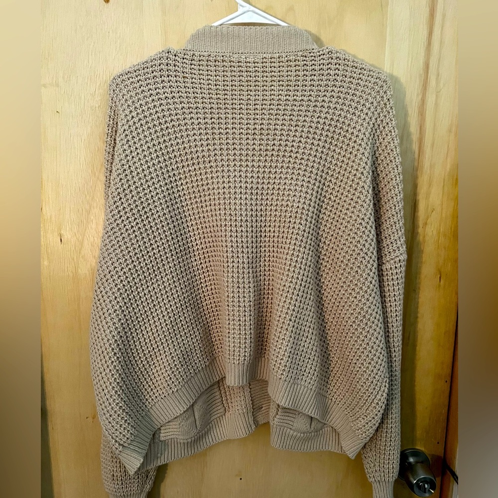 knitted cardigan